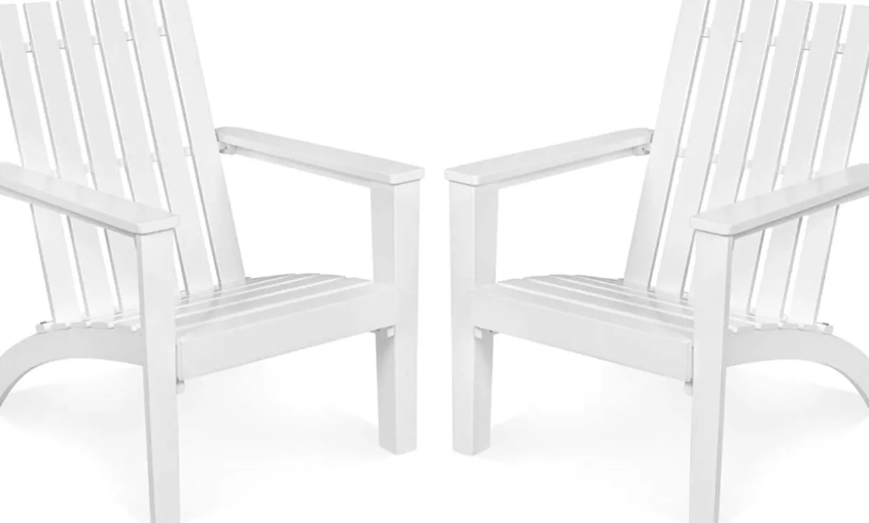 Adirondack Chair Acacia Wood Outdoor Armchairs, Weather Resistant for Patio Garden Backyard Deck Fire Pit