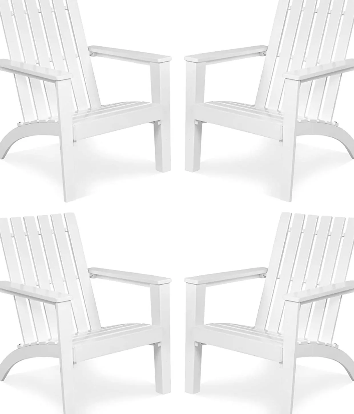 Adirondack Chair Acacia Wood Outdoor Armchairs, Weather Resistant for Patio Garden Backyard Deck Fire Pit