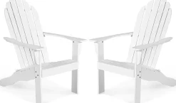 Adirondack Chair, for Patio Deck Lawn Backyard, Garden Adirondack Furniture