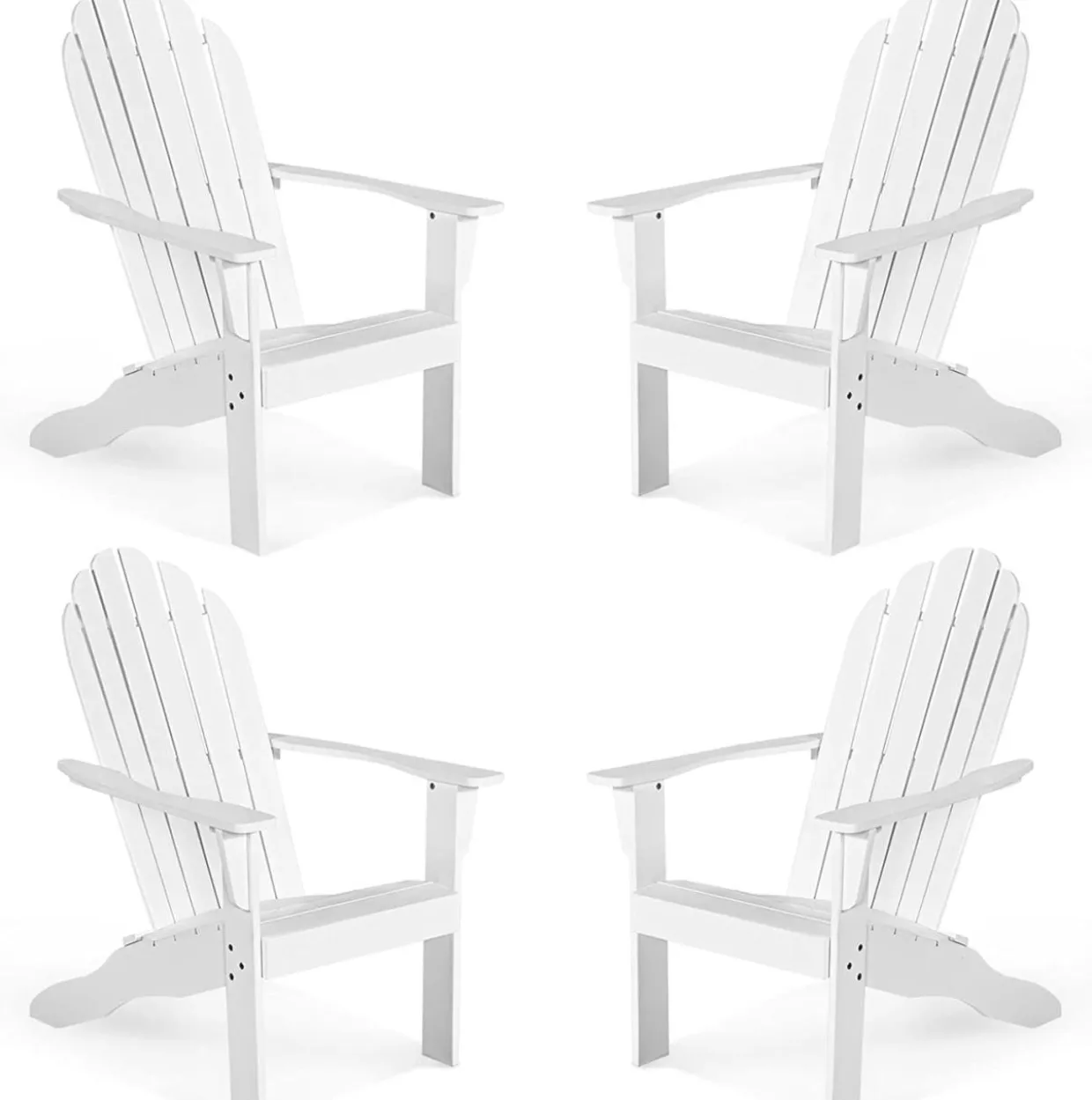 Adirondack Chair, for Patio Deck Lawn Backyard, Garden Adirondack Furniture