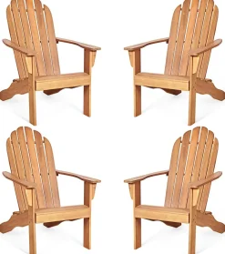 Adirondack Chair, for Patio Deck Lawn Backyard, Garden Adirondack Furniture