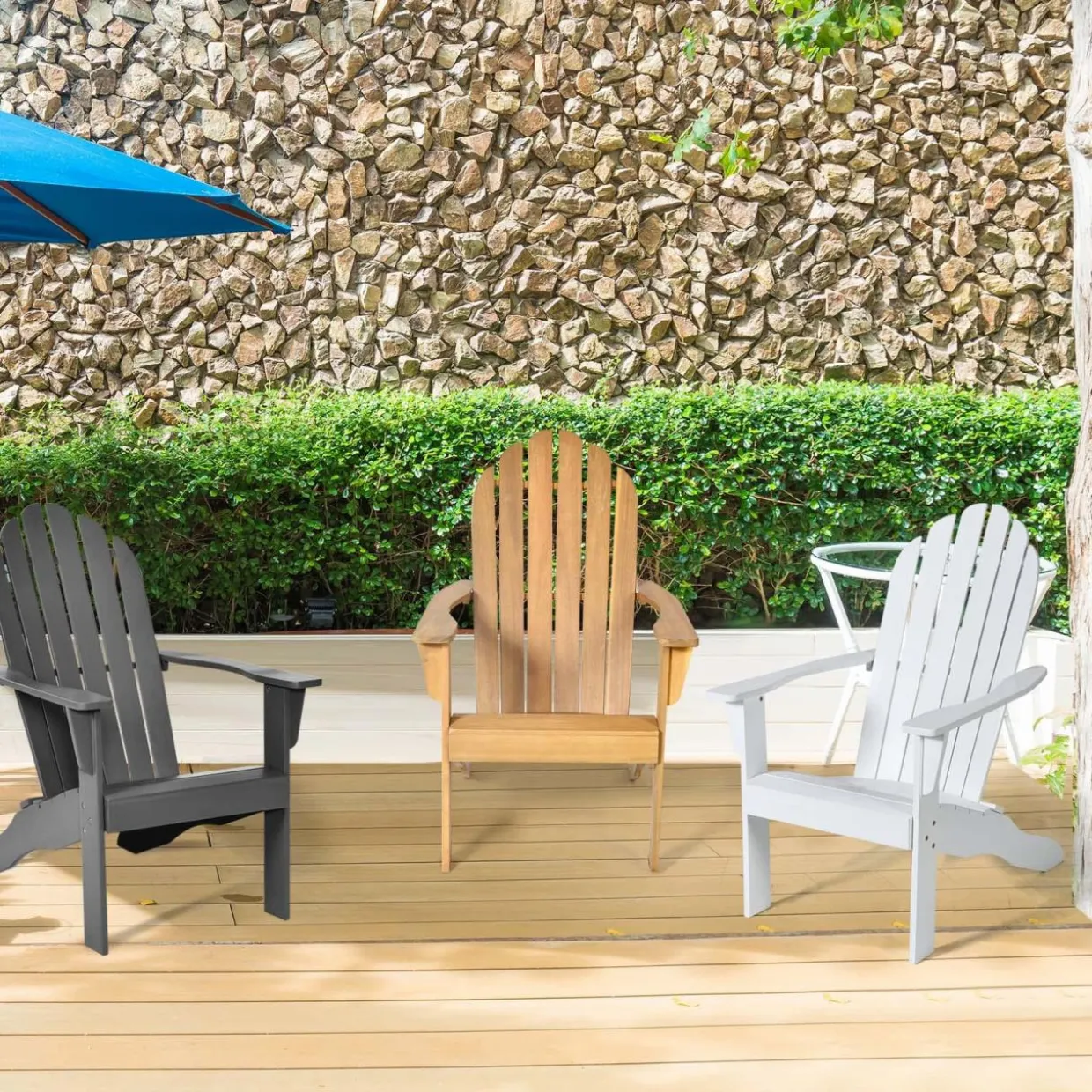 Adirondack Chair, for Patio Deck Lawn Backyard, Garden Adirondack Furniture