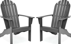 Adirondack Chair, for Patio Deck Lawn Backyard, Garden Adirondack Furniture