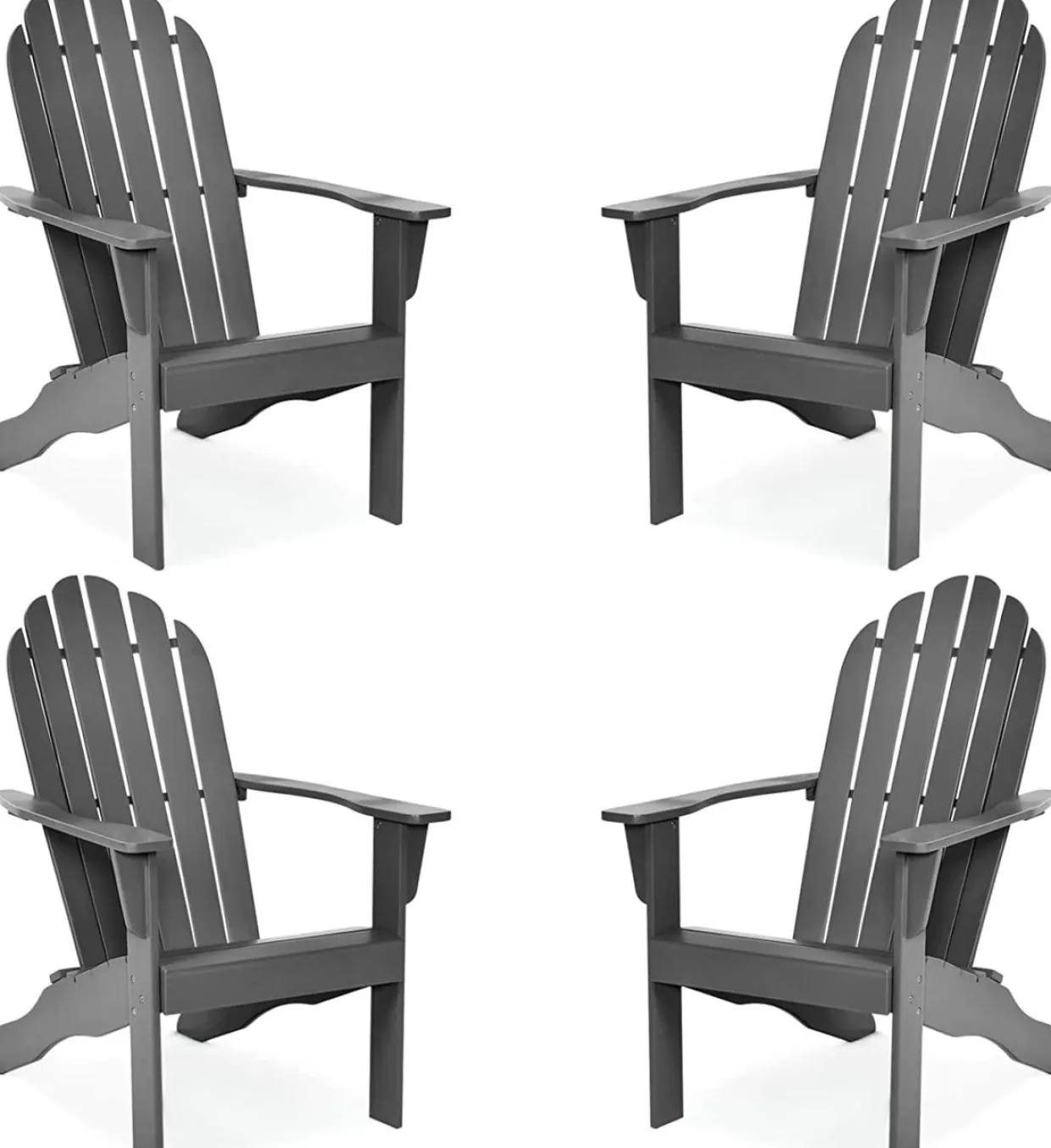 Adirondack Chair, for Patio Deck Lawn Backyard, Garden Adirondack Furniture