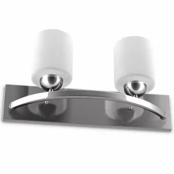 Bathroom Vanity Lamp Brushed Nickel Wall Mounted Vanity Lighting Fixture