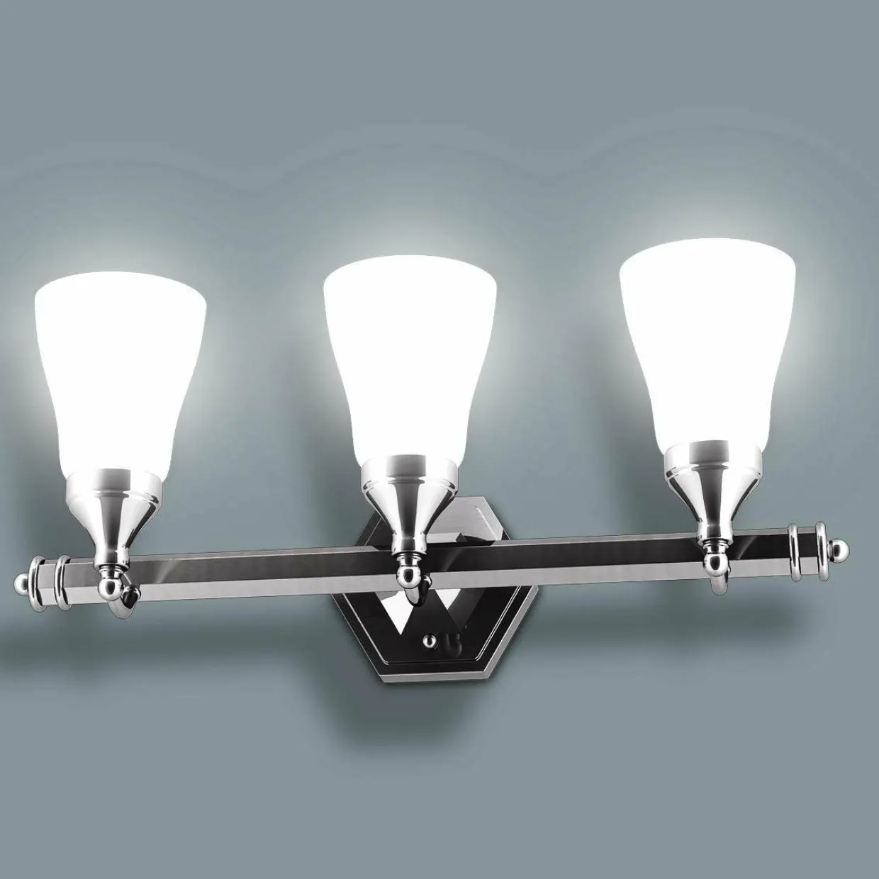 Bathroom Vanity Light Antique Brushed Wall Mounted
