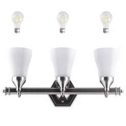 Bathroom Vanity Light Antique Brushed Wall Mounted