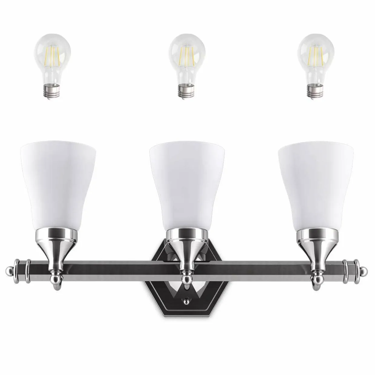 Bathroom Vanity Light Antique Brushed Wall Mounted