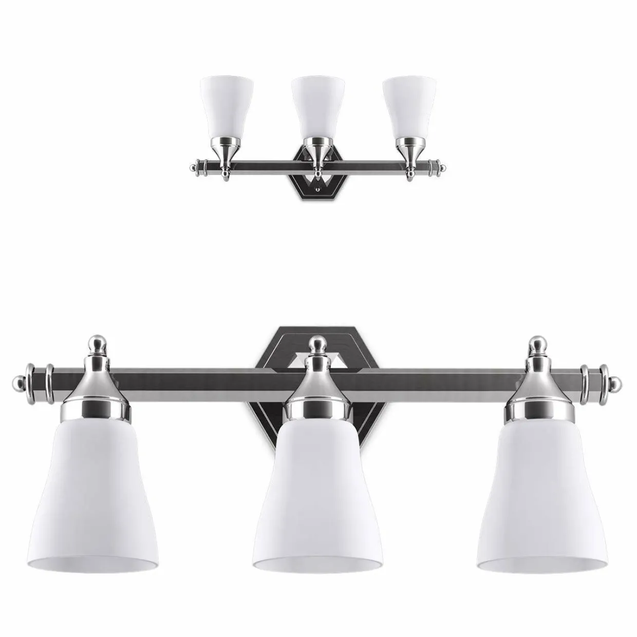 Bathroom Vanity Light Antique Brushed Wall Mounted