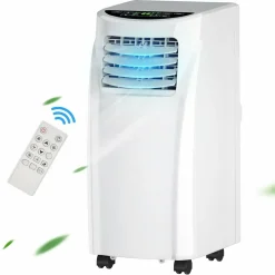 8000 BTU Portable Air Conditioner, 3-in-1 Air Cooler w/Built-in Dehumidifier, Fan Mode