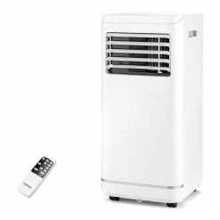 8000 BTU Portable Air Conditioner, Personal AC Unit with Dehumidifier & Fan Mode, Sleep Mode, 24H Timer