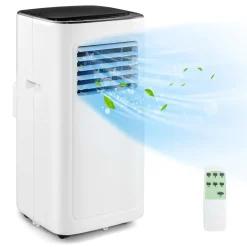 9000 BTU Portable Air Conditioner, 3-in-1 AC Cooling Unit with Remote Control, Dehumidifier, 24H Timer