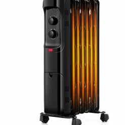 Electric 1500W Oil Filled Radiator Heater, Space Heater Radiator with 3 Heat Settings