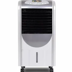 Evaporative Cooler and Heater, Portable Cooling Fan with Remote Control, 3-Mode, 3-Speed and Timer Function