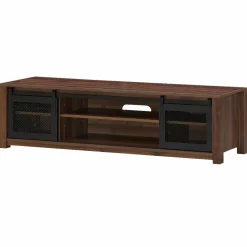 Farmhouse TV Stand, Living Room Console Storage Cabinet for TVs up to 65