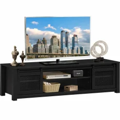 Farmhouse TV Stand, Living Room Console Storage Cabinet for TVs up to 65