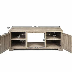 Fireplace Stand, for TV Up to 65