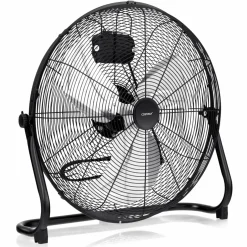 Floor Fan, 20-inch High Velocity Floor Fan with 145° Adjustable Tilt, 3-speed Adjustable