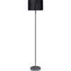 Floor Lamp, Living Room Modern Standing Floor Light with Sheer Shade and LED Light Bulb, 63 inches