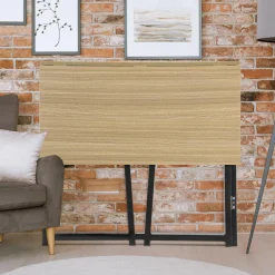 Folding Desk No Assembly Required, Compact Space Saving Writing Computer Desk