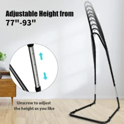 Hammock Stand, 360-Degree Rotation, Ideal for Backyard, Bedroom