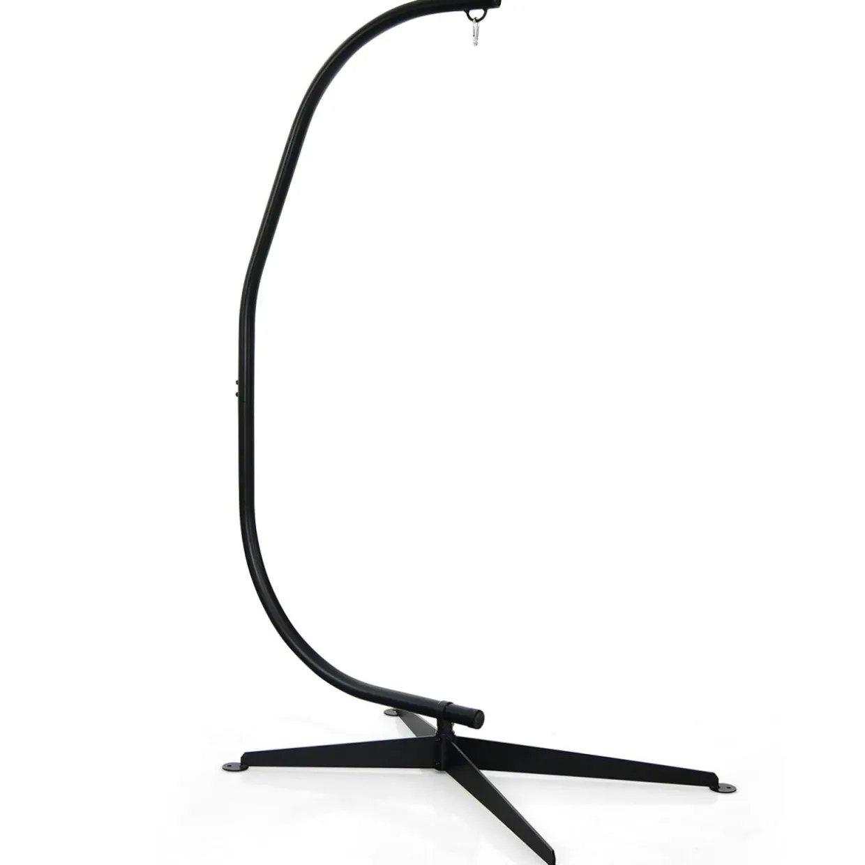 Hammock Stand, Steel C Stand for Hanging Chair, 360-Degree Rotation Egg Chair Stand
