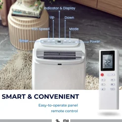 3 in 1 Air Cooler with Fan & Dehumidifier (12000BTU)