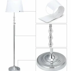 Lamp Set 3-Piece Modern Home Living Room Bedroom Antique Bronze Finish Lamps