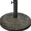 22 LBS Patio Umbrella Base, Round Outdoor Umbrella Stand