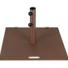 50 LBS Patio Umbrella Stand, Fits for 1.6 - 1.9 Umbrella Pole  (Bronze)
