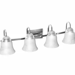 Lights Bathroom Vanity Lamp Brushed Chrome Wall Mounted