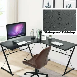 L-Shaped Desk Corner Computer Desk