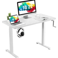 Manual Height Adjustable Standing Desk, 48