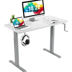 Manual Height Adjustable Standing Desk, 48