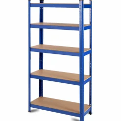 Metal Storage Shelves, 60inches Heavy Duty Frame Organizer, 5-Tier Garage Shelf