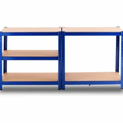 Metal Storage Shelves, 60inches Heavy Duty Frame Organizer, 5-Tier Garage Shelf