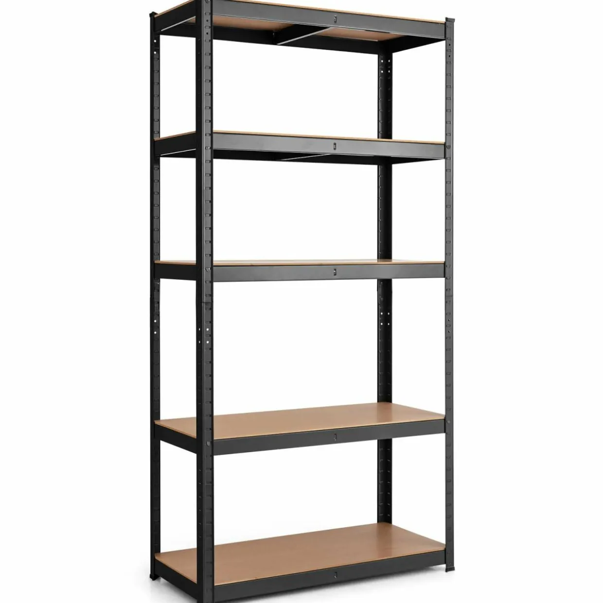Metal Storage Shelves, 60inches Heavy Duty Frame Organizer, 5-Tier Garage Shelf