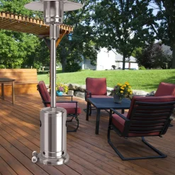 Patio Heater, 50000 BTU Propane Heater with Wheels
