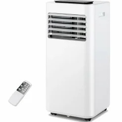 Portable Air Conditioner for Room up to 250 Sq. Ft, 8000 BTU 3-in-1 AC Unit for Bedroom w/Sleep Mode
