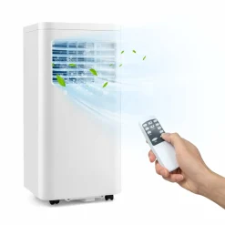 Portable Air Conditioner w/Remote Control, 8000 BTU AC Unit Fan & Dehumidifier