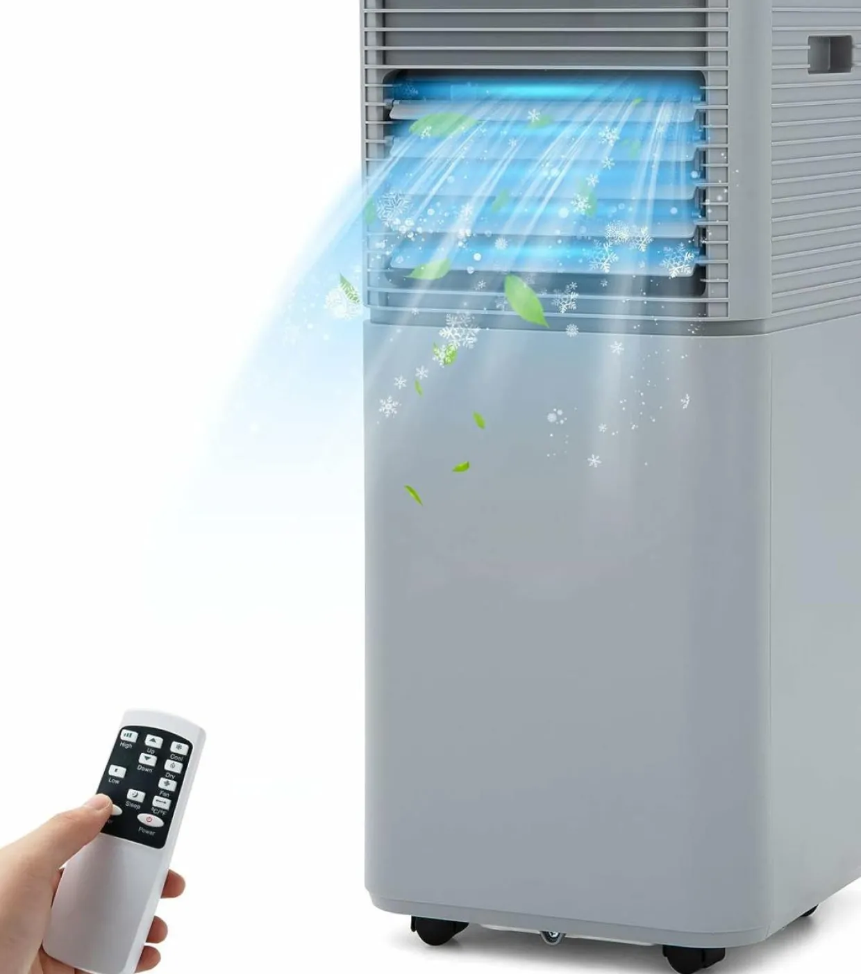 Portable Air Conditioner, 10000BTU 4-in-1 Air Conditioner Cooling for Room