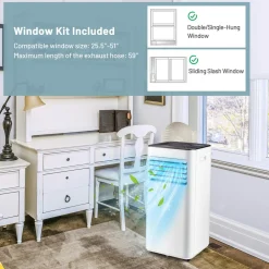Portable Air Conditioner, 10000BTU 4-in-1 Air Conditioner Cooling for Room