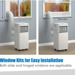 Portable Air Conditioner, 10000BTU 4-in-1 Air Conditioner Cooling for Room
