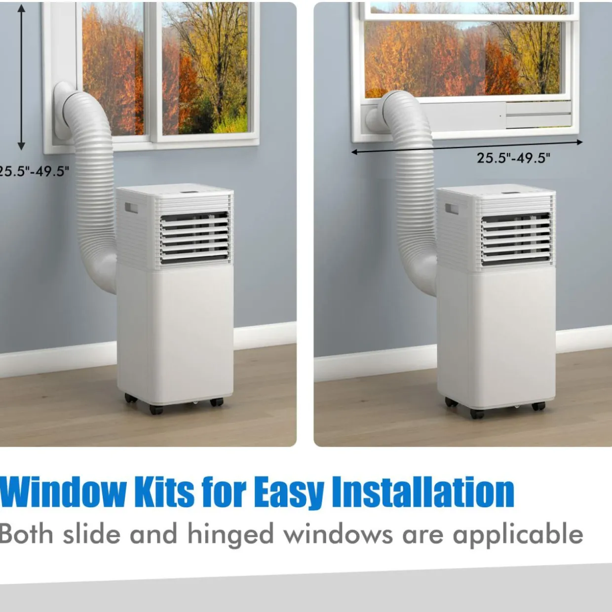 Portable Air Conditioner, 10000BTU 4-in-1 Air Conditioner Cooling for Room