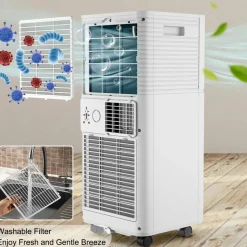 Portable Air Conditioner, 10000BTU 4-in-1 Air Conditioner Cooling for Room