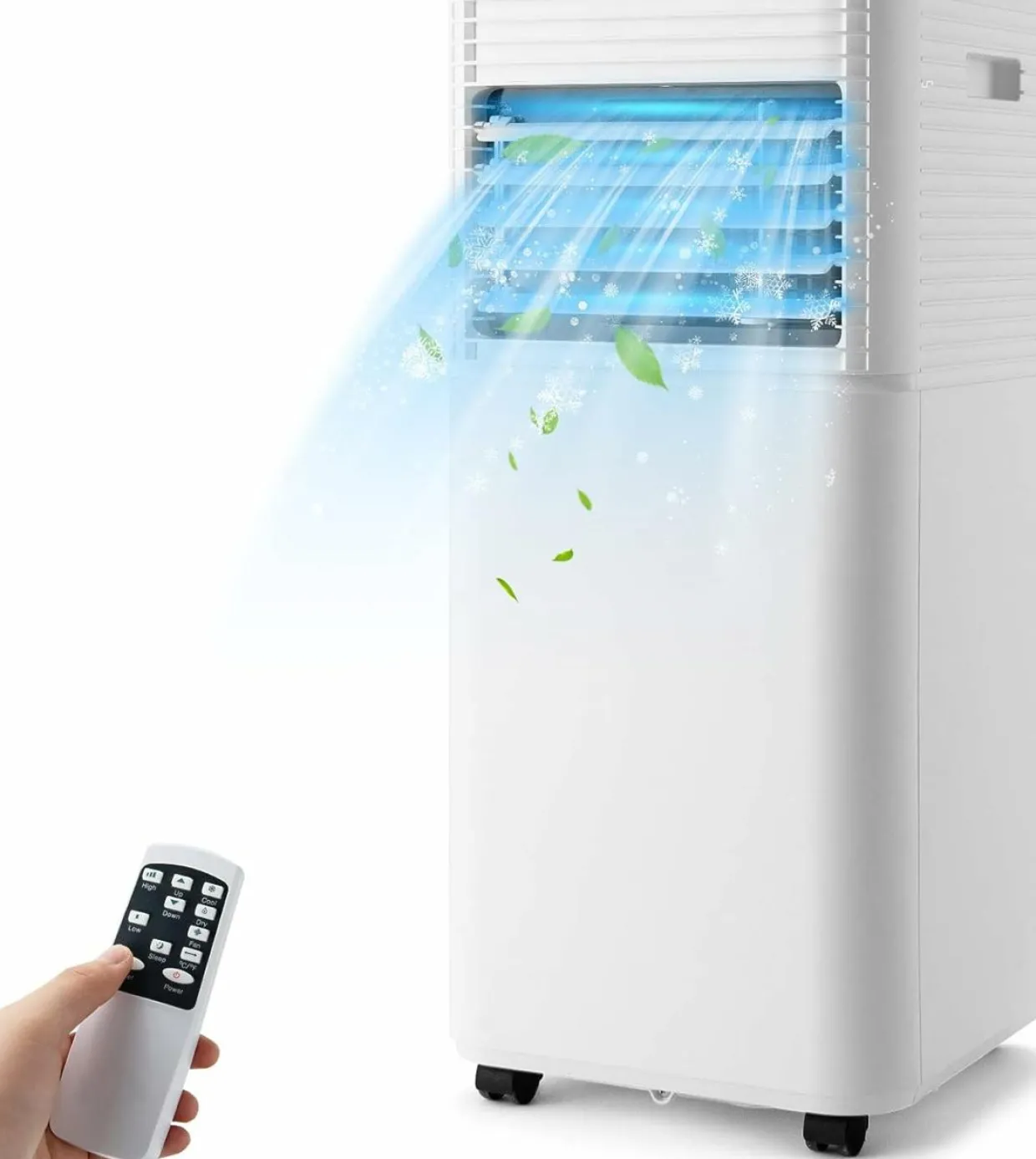 Portable Air Conditioner, 10000BTU 4-in-1 Air Conditioner Cooling for Room