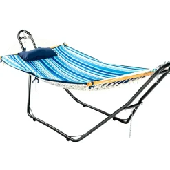 Steel Hammock Stand, Hanging 9-13 Ft Hammock, 2 Person Indoor Outdoor Hammock Stand Only
