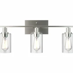 Tangkula 3, 4 Light Wall Lamp, Modern Glass Wall Sconces