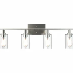 Tangkula 3, 4 Light Wall Lamp, Modern Glass Wall Sconces