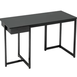 Tangkula 48” Computer Desk with Drawer, Home Office Desk with Sturdy Metal Frame